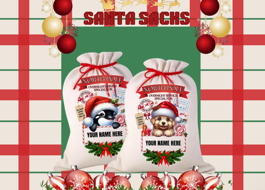 Custom Santa Sacks
